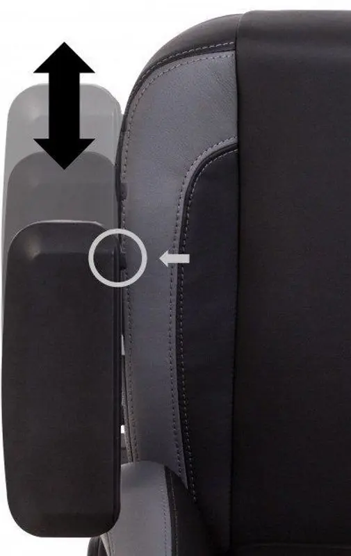 Кресло геймерское NowyStyl Hexter XL R4D MPD MB70 Eco/01 (Black/Grey)