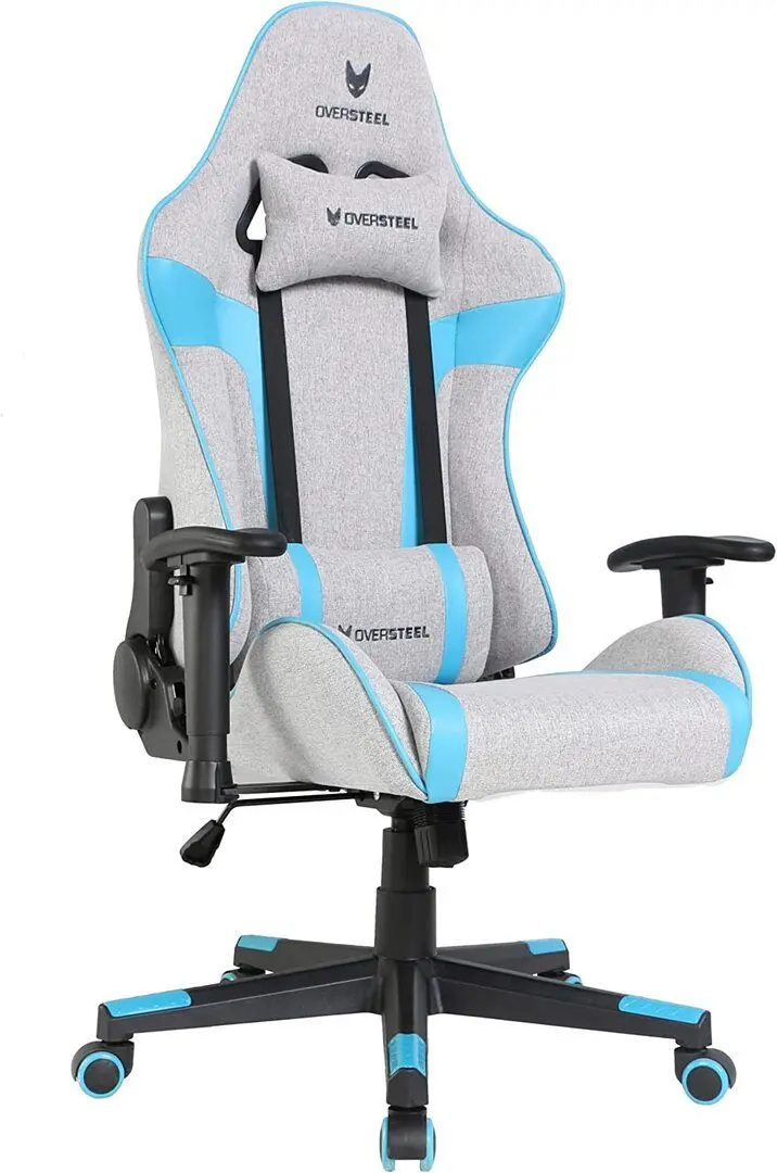 Fotoliu gaming Oversteel Ultimet Fabric (Gray/Blue)