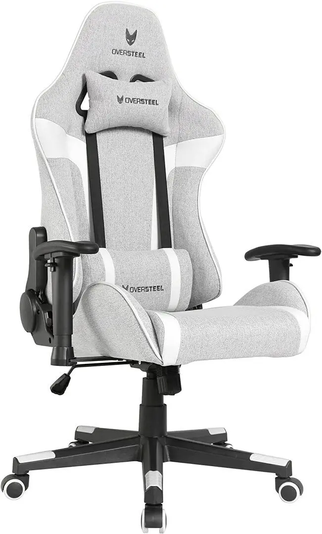 Игровое кресло Oversteel Ultimet Fabric (Gray/White)