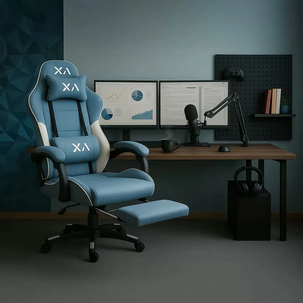 Fotoliu gaming  Prestige Chairs OFF 295 (Bleu) - 11