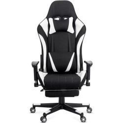 Fotoliu gaming Prestige Chairs OFF 296 (White/Black) Thumb