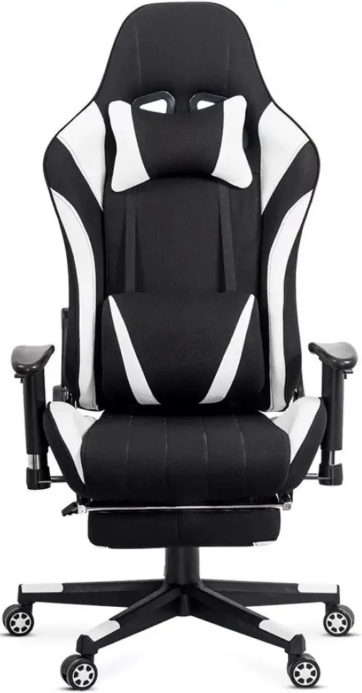 Fotoliu gaming Prestige Chairs OFF 296 (White/Black) - 2