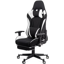Fotoliu gaming Prestige Chairs OFF 296 (White/Black) Thumb