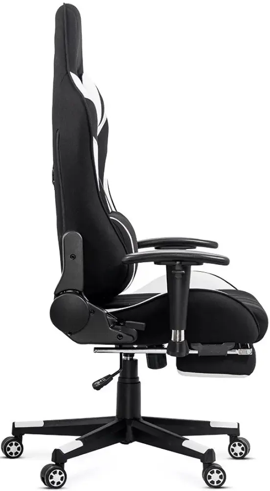 Fotoliu gaming Prestige Chairs OFF 296 (White/Black) - 4