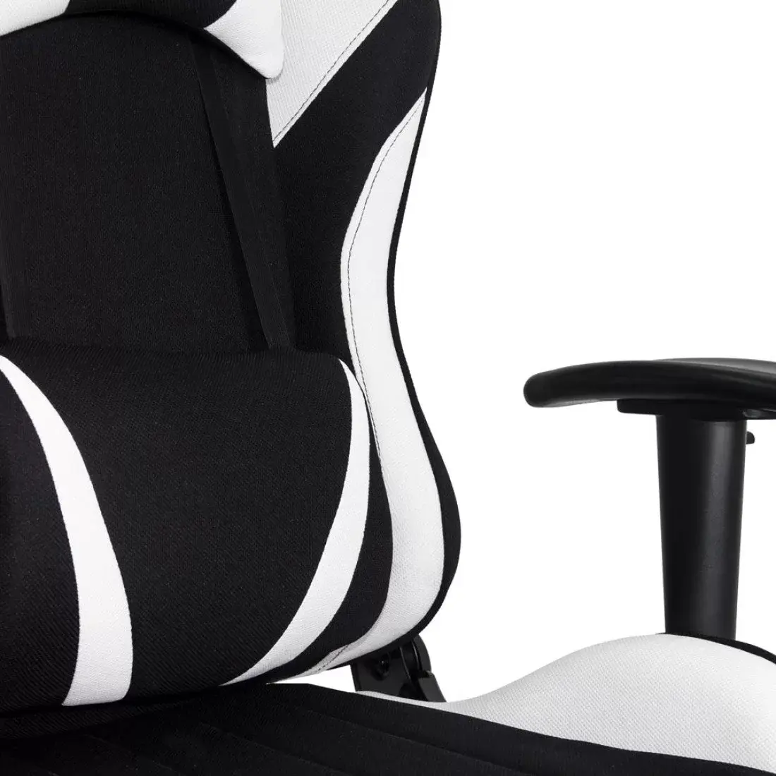 Fotoliu gaming Prestige Chairs OFF 296 (White/Black) - 8
