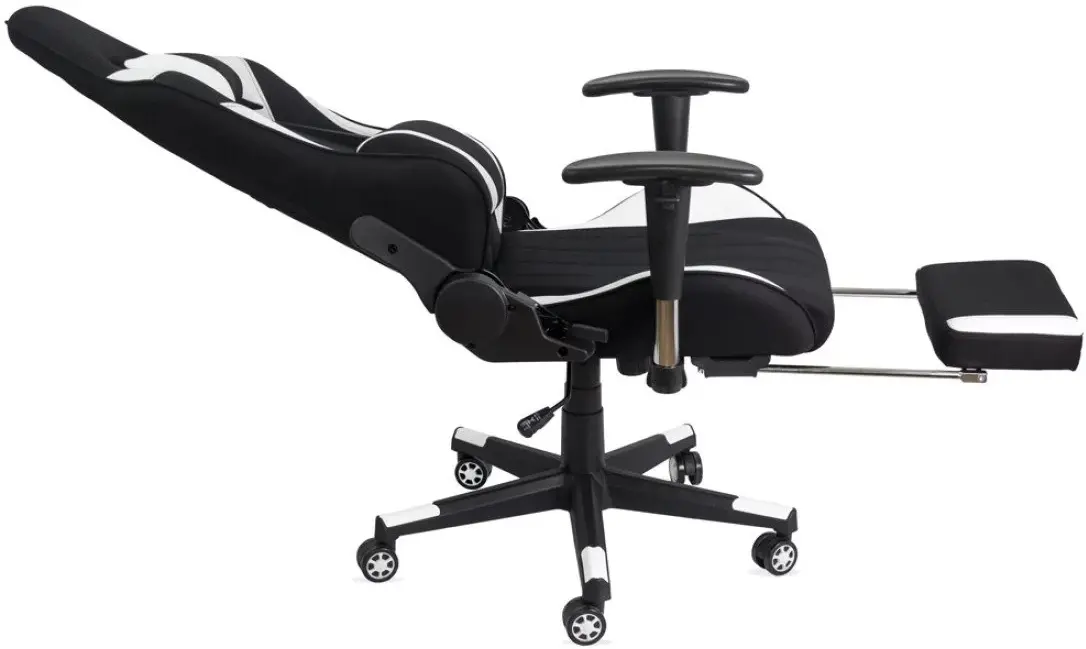 Fotoliu gaming Prestige Chairs OFF 296 (White/Black) - 10