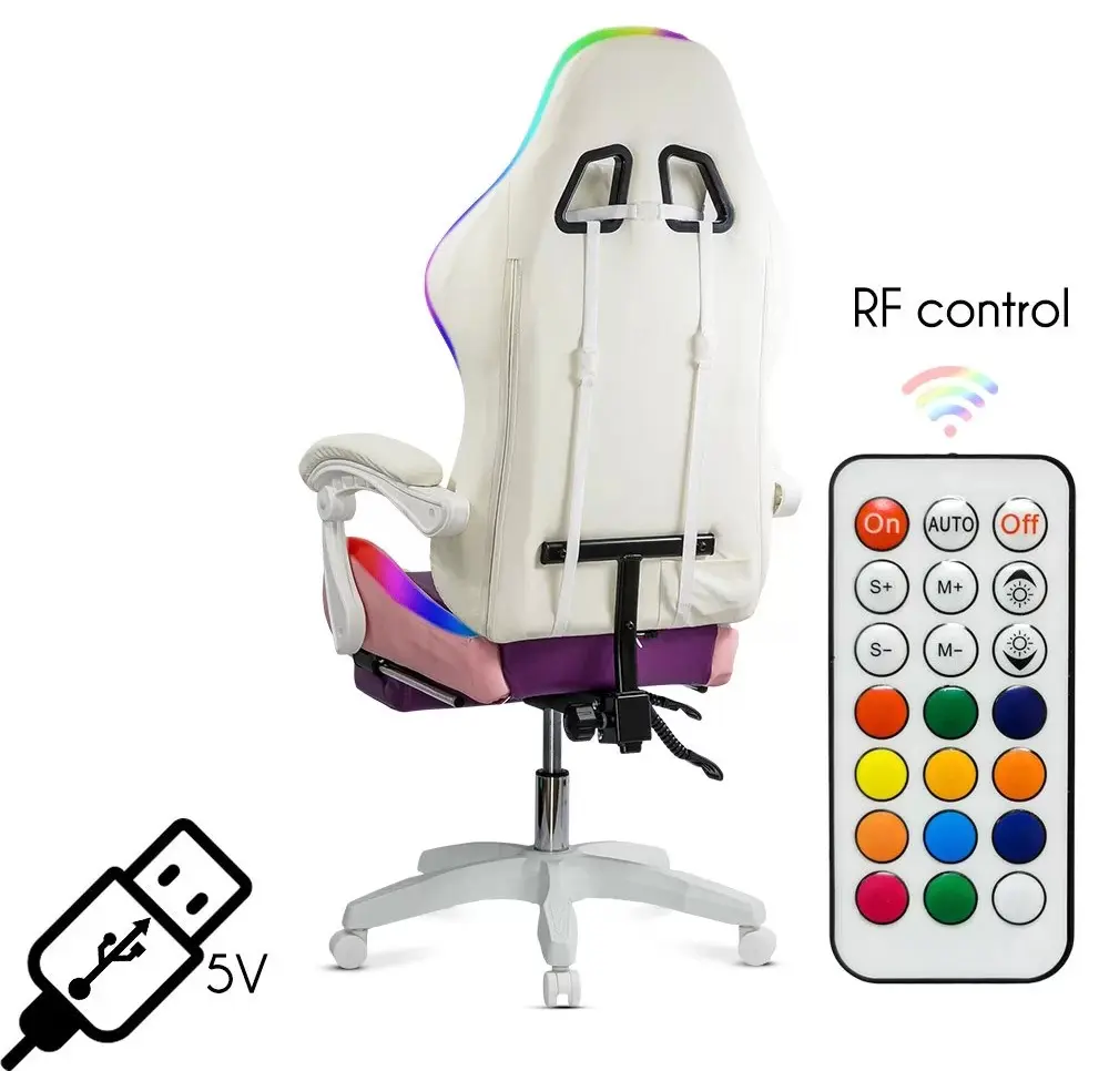 Игровое кресло  Prestige Chairs OFF 298 (Purple/Pink) - 5