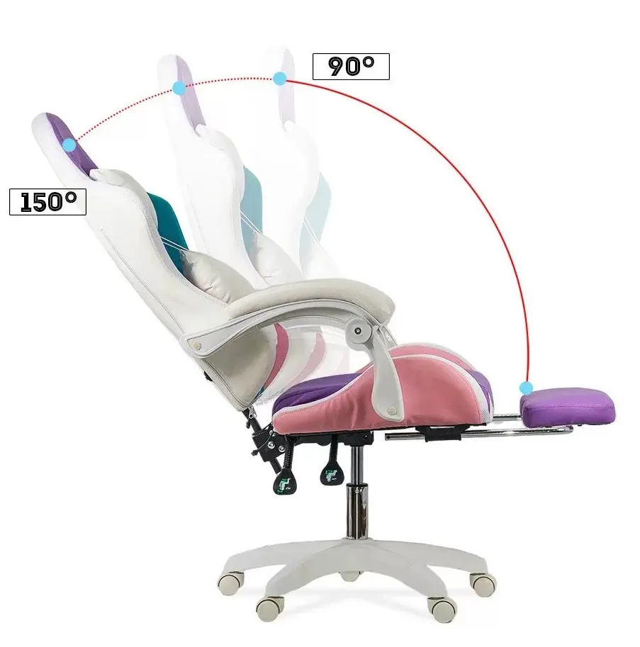 Игровое кресло  Prestige Chairs OFF 298 (Purple/Pink) - 6