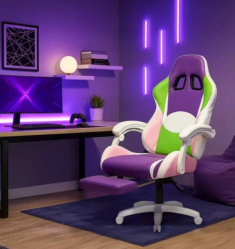 Игровое кресло  Prestige Chairs OFF 298 (Purple/Pink)