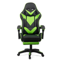 Игровое кресло Prestige Chairs OFF 299 (Black/Green) Thumb