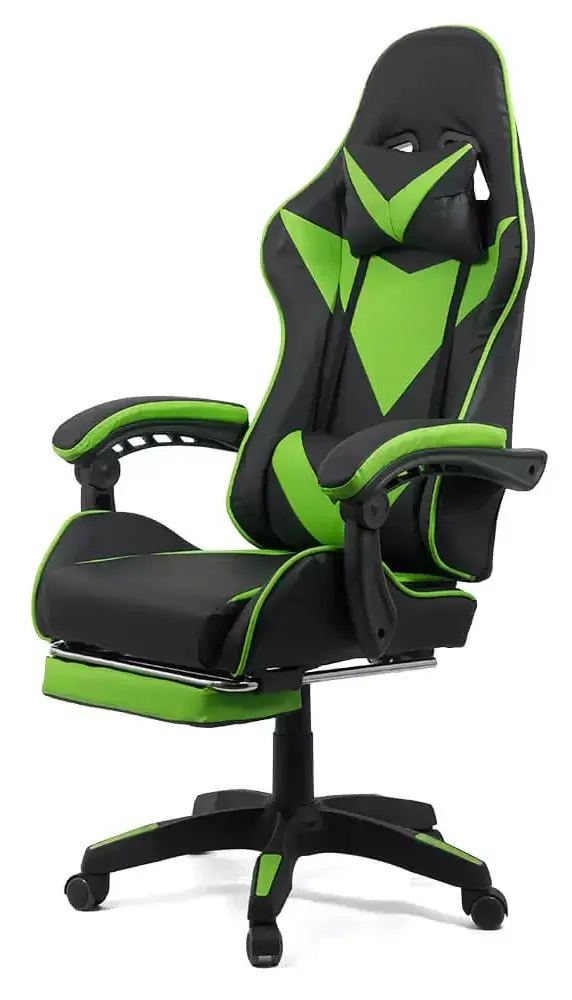 Игровое кресло Prestige Chairs OFF 299 (Black/Green) - 4