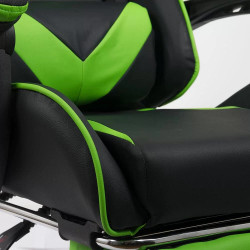 Игровое кресло Prestige Chairs OFF 299 (Black/Green) Thumb