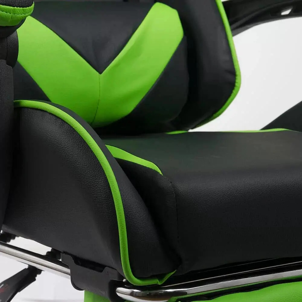 Игровое кресло Prestige Chairs OFF 299 (Black/Green) - 8