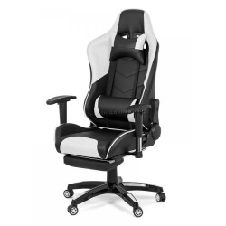 Игровое кресло Prestige Chairs OFF 306 (Black/White)