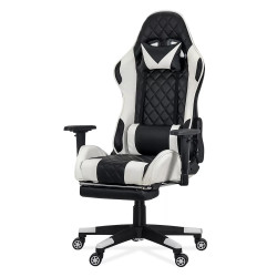 Игровое кресло  Prestige Chairs OFF 307 (Black/White) Thumb