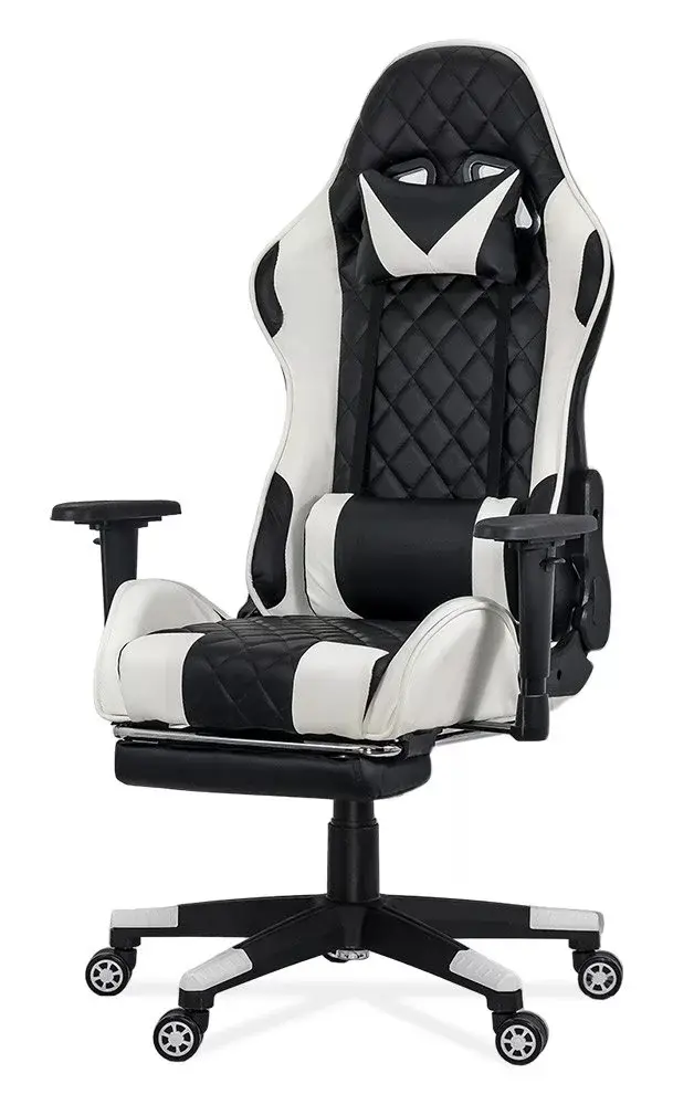 Игровое кресло  Prestige Chairs OFF 307 (Black/White) - 3