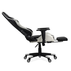 Игровое кресло  Prestige Chairs OFF 307 (Black/White) Thumb