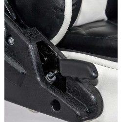 Игровое кресло  Prestige Chairs OFF 307 (Black/White) Thumb