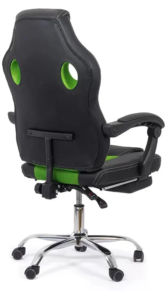 Fotoliu gaming Prestige Chairs OFF 3091 (Black/Green) - 3