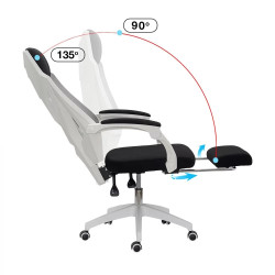 Игровое кресло Prestige Chairs OFF 424 (Black/Grey) Thumb