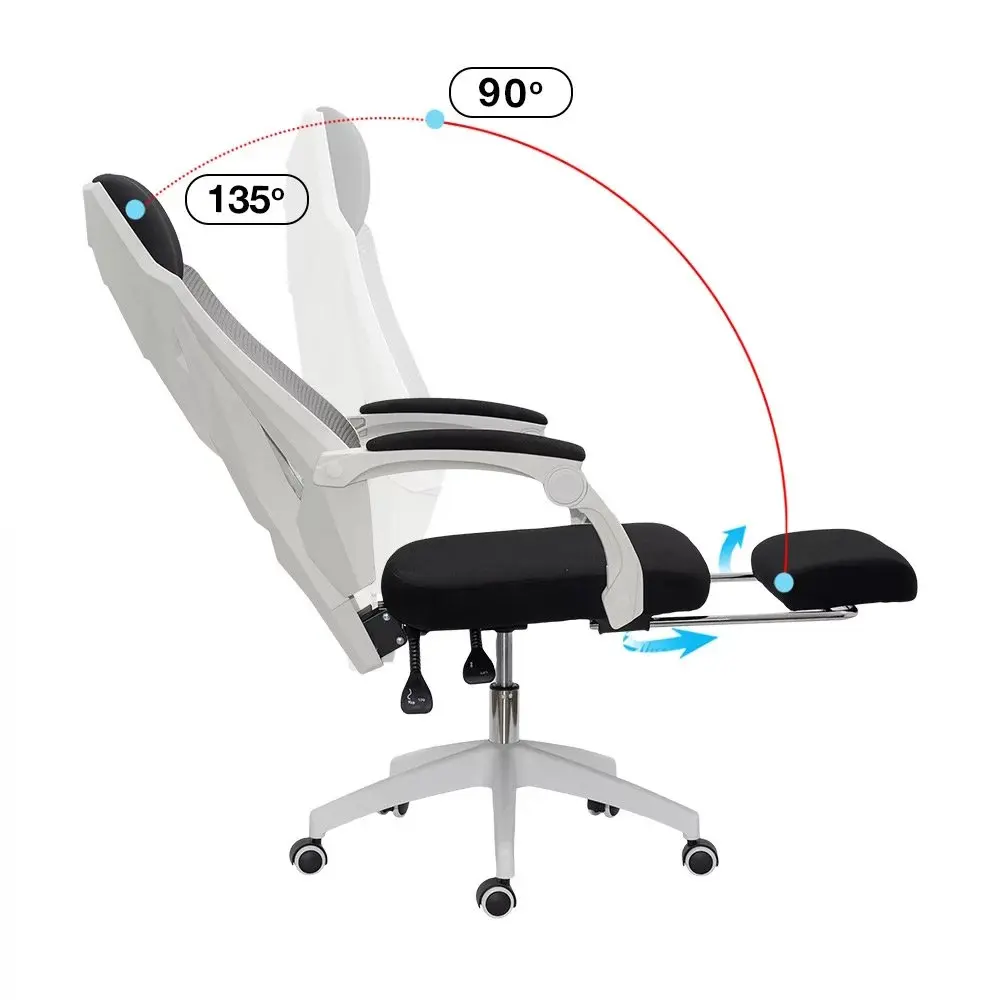 Игровое кресло Prestige Chairs OFF 424 (Black/Grey) - 4