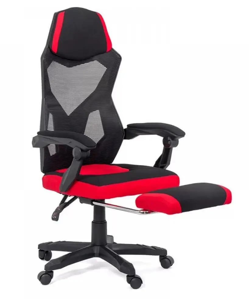 Fotoliu gaming Prestige Chairs OFF3041 (Black/Red) - 3
