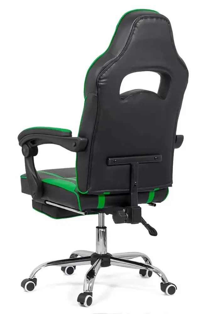 Кресло геймерское Prestige Chairs OFF 302 (Black/Green) - 3