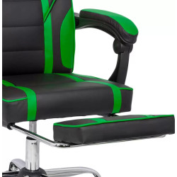 Кресло геймерское Prestige Chairs OFF 302 (Black/Green) Thumb