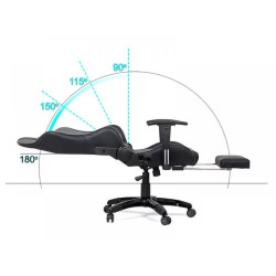 Fotoliu gaming  Prestige Chairs OFF 306 (Black/Blue) Thumb