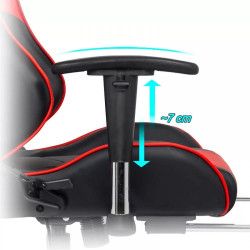 Fotoliu gaming  Prestige Chairs OFF 306 (Black/Blue) Thumb