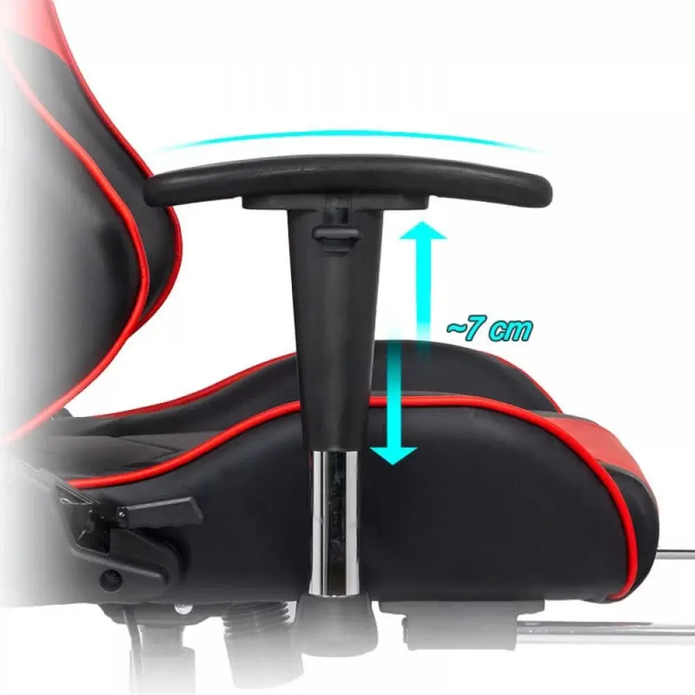 Fotoliu gaming  Prestige Chairs OFF 306 (Black/Blue) - 4