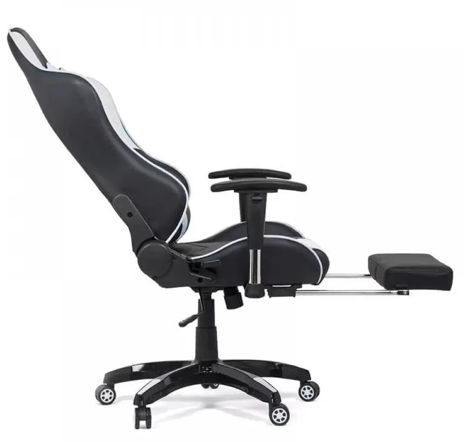 Кресло геймерское Prestige Chairs OFF 306 (Black/White) - 2