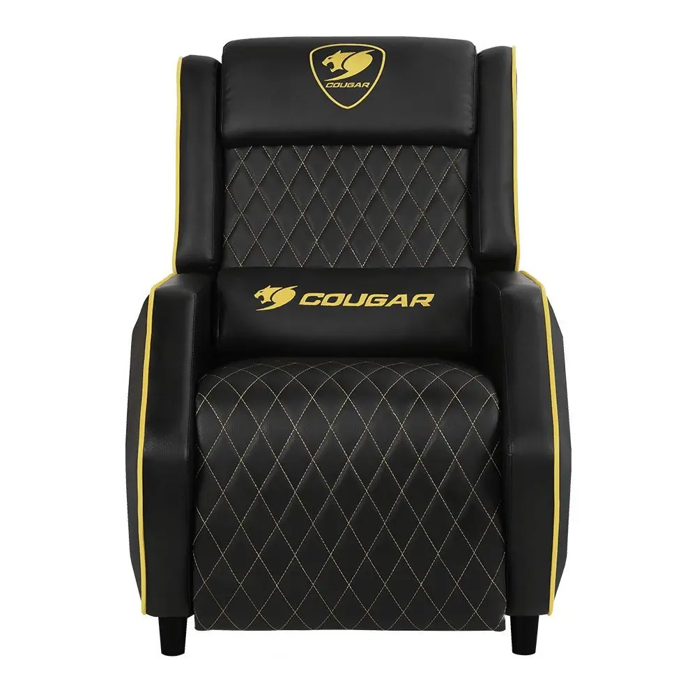 Геймерское кресло-реклайнер Cougar Ranger Royal (Black/Gold)