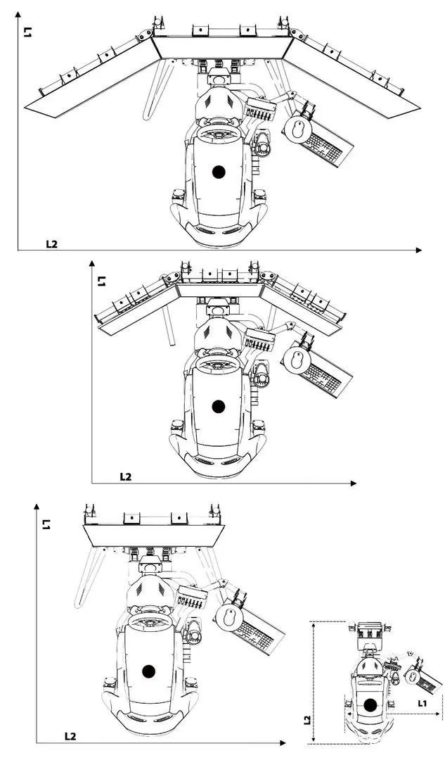 Fotoliu pentru jocuri RSeat RS1 (Black)
