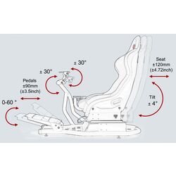 Fotoliu pentru jocuri RSeat RS1 (Black) Thumb