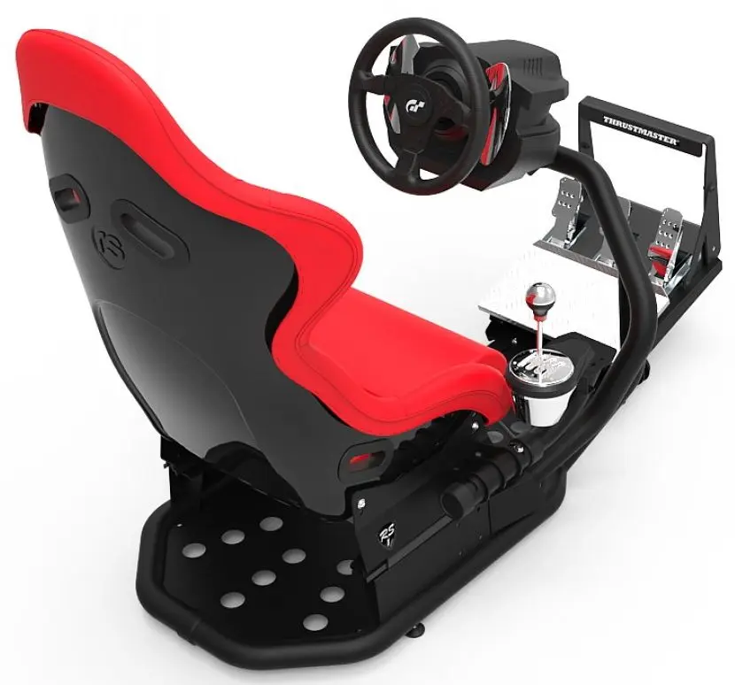 Fotoliu pentru jocuri RSeat RS1 (Red/Black)