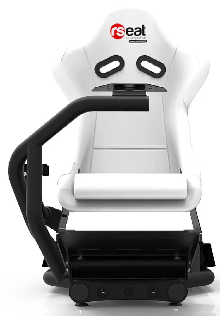 Fotoliu pentru jocuri RSeat RS1 (White/Black)