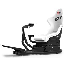 Fotoliu pentru jocuri RSeat RS1 (White/Black)