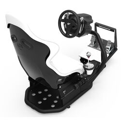 Fotoliu pentru jocuri RSeat RS1 (White/Black) Thumb