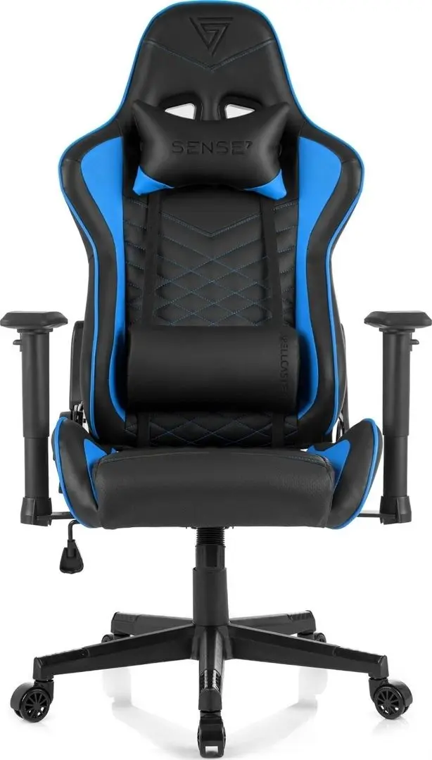 Fotoliu gaming Sense7 Spellcaster (Black/Blue) - 2