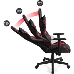 Fotoliu gaming Sense7 Spellcaster (Black/Red) Thumb