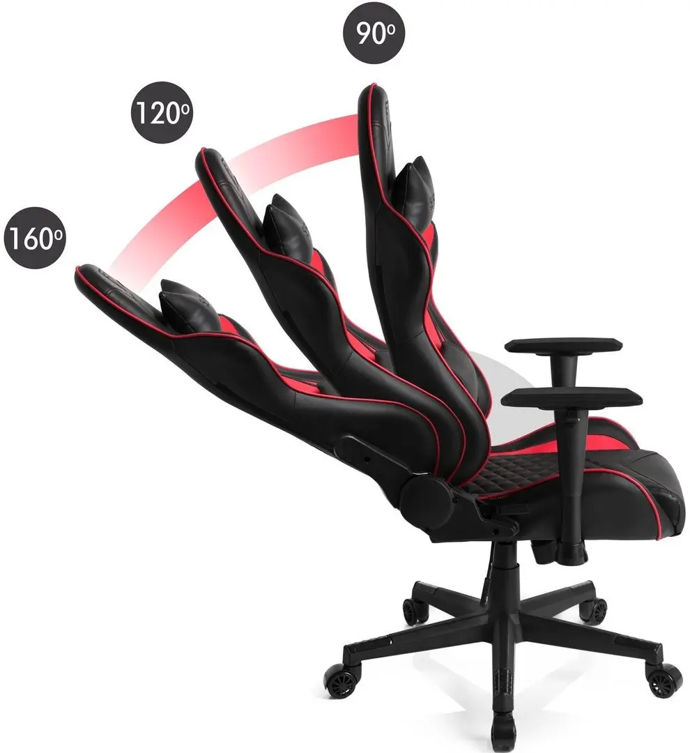 Fotoliu gaming Sense7 Spellcaster (Black/Red) - 7