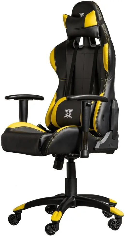 Fotoliu gaming Serioux Torin (Black/Yellow)