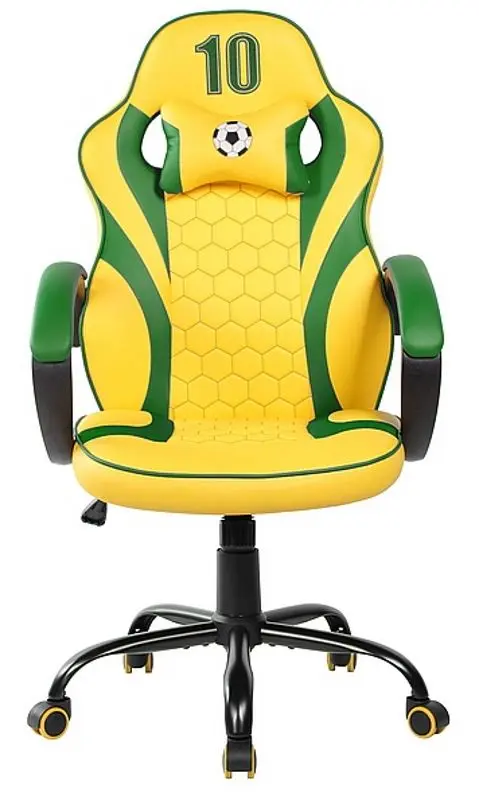Геймерское кресло Signal Brazil (Yellow/Green) - 3