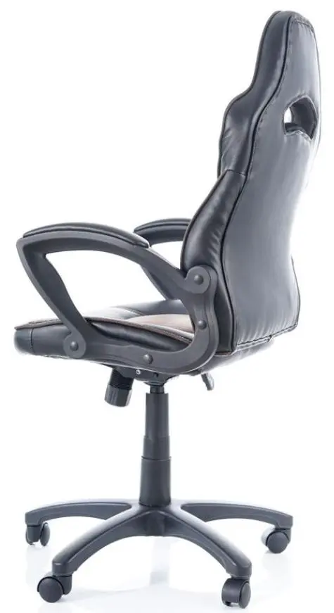 Fotoliu gaming Signal Q-115 (Black/Brown) - 4