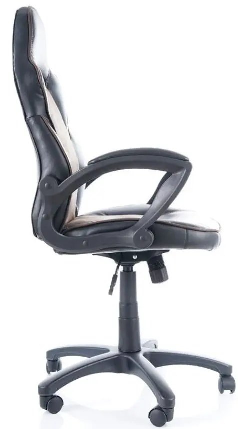 Fotoliu gaming Signal Q-115 (Black/Brown) - 5