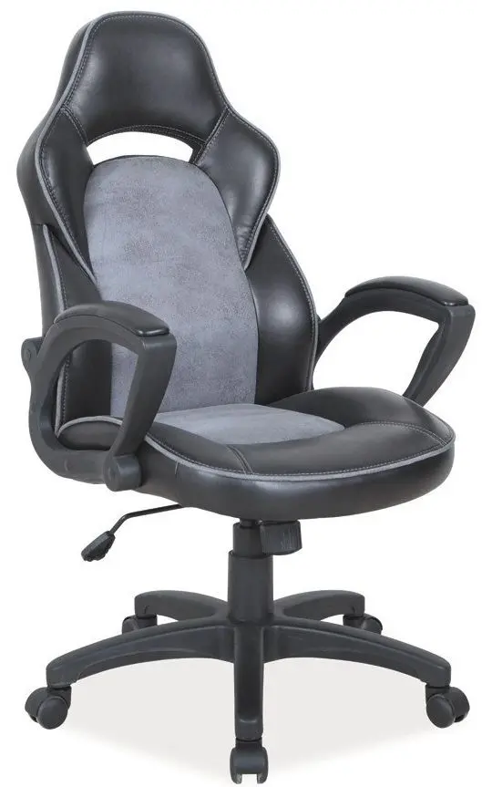 Геймерское кресло Signal Q-115 (Black/Grey)