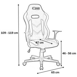 Геймерское кресло Signal Rapid (Red/Black) Thumb