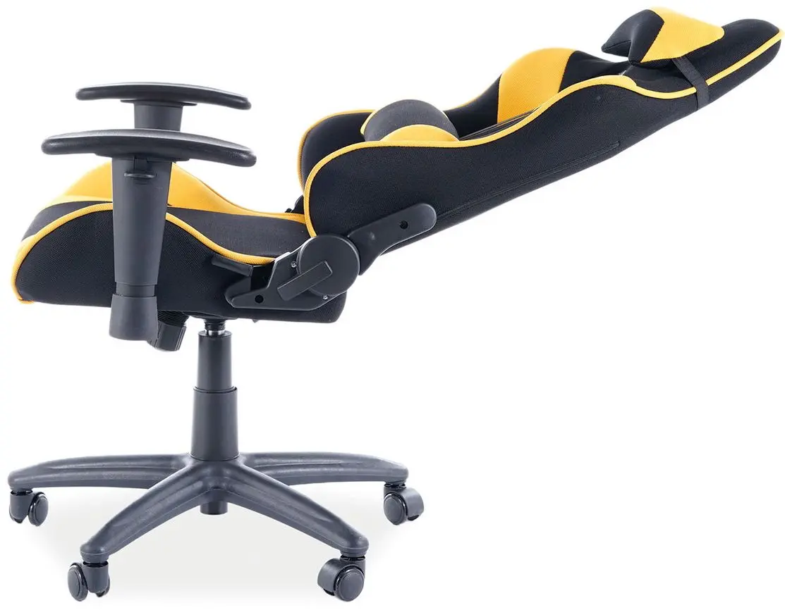 Геймерское кресло Signal Viper Kid (Black/Yellow) - 2