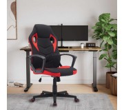 Fotoliu gaming Signal Dakar (Black/Red)